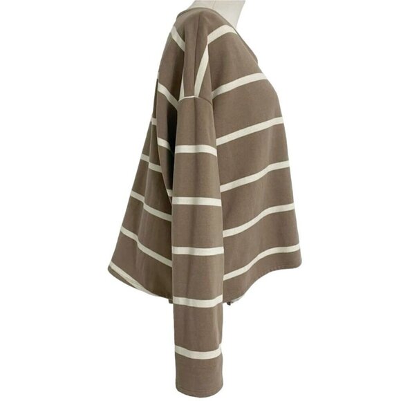 Threads 4 Thought Size Large  Top Blouse Long Sleeve Pullover Crewneck - Picture 3 of 8